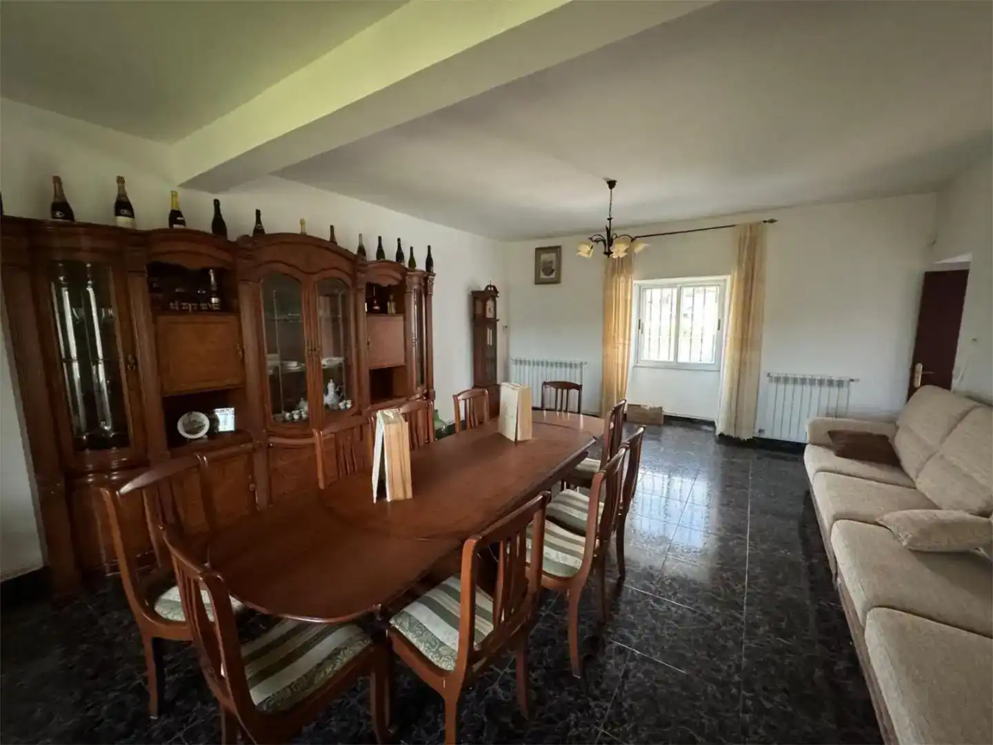 Esszimmer von Wohnung zum Verkauf in Negreira mit Privatgarten und Möbliert