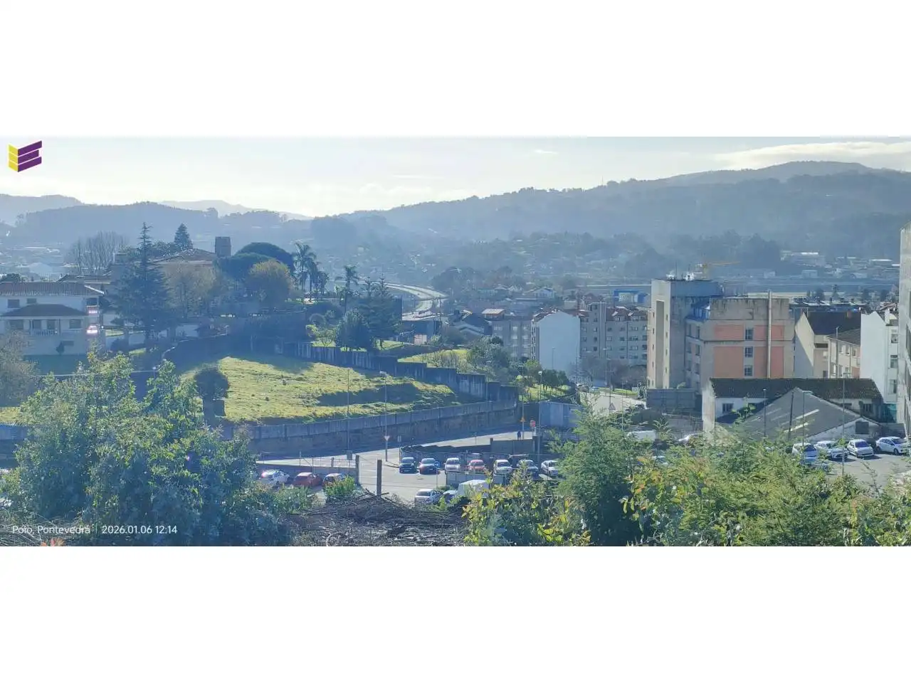 Vista exterior de Residencial en venta en Poio