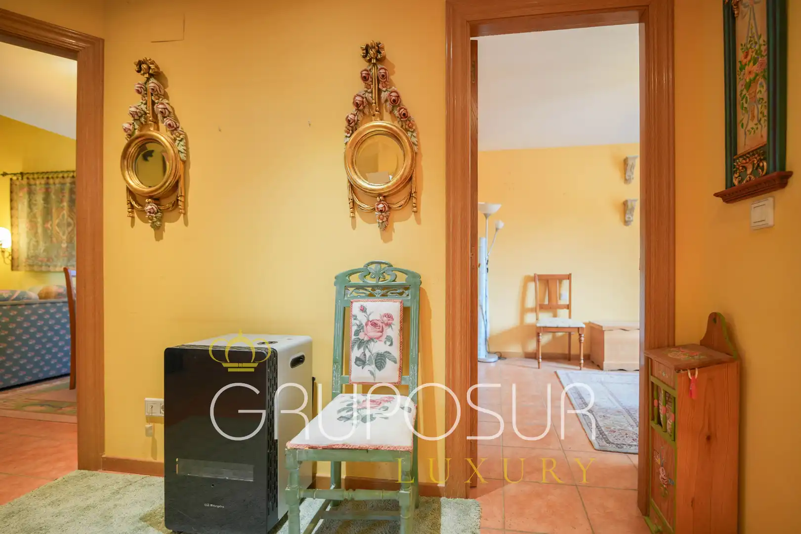 Sala d'estar de Casa adosada en venda en Boecillo, Valladolid
