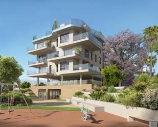 Exterior view of Flat for sale in Villajoyosa / La Vila Joiosa  with Air Conditioner, Heating and Private garden
