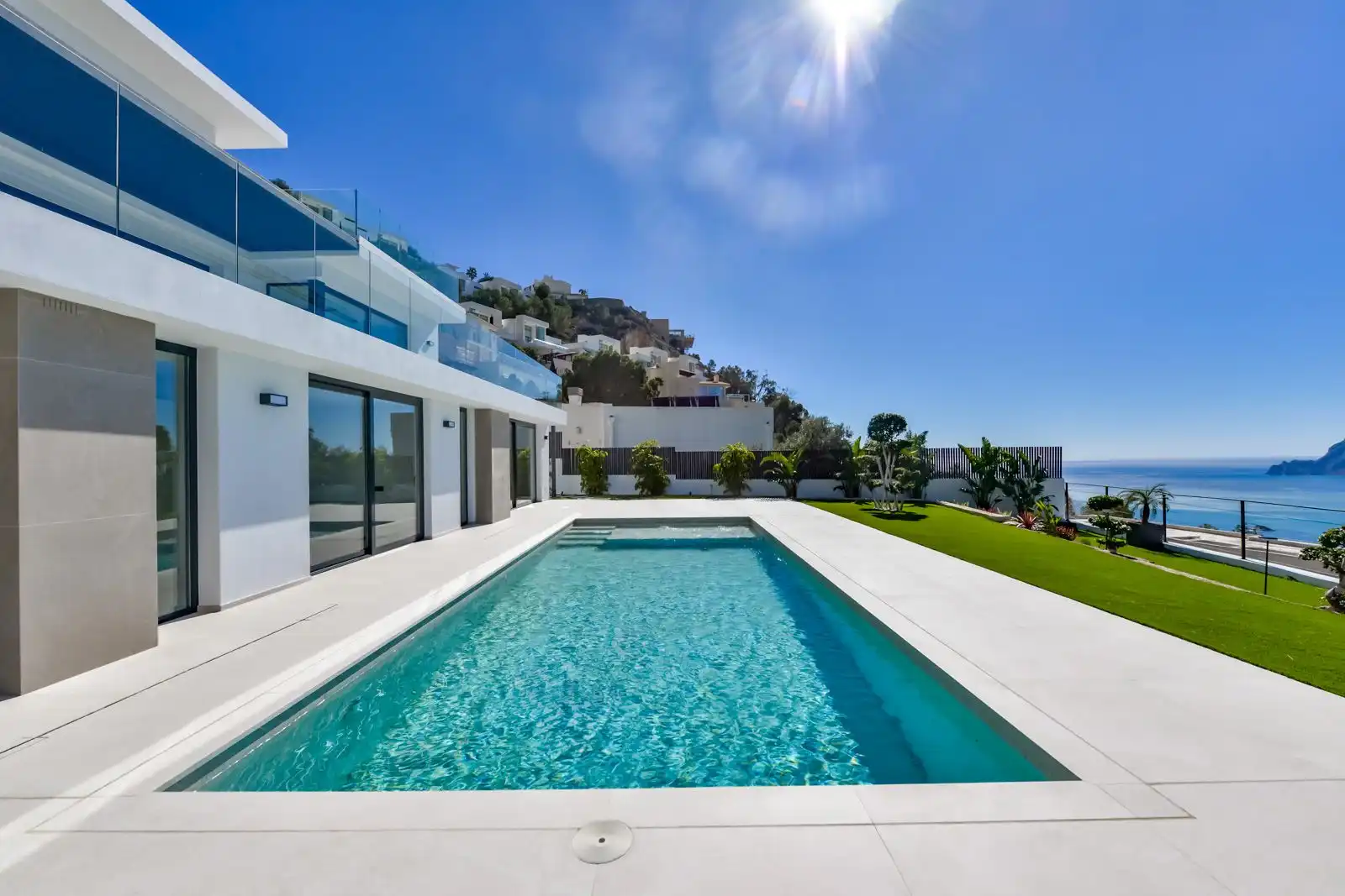 Piscina de Casa o chalet en venta en Altea con Aire acondicionado, Calefacción y Jardín privado