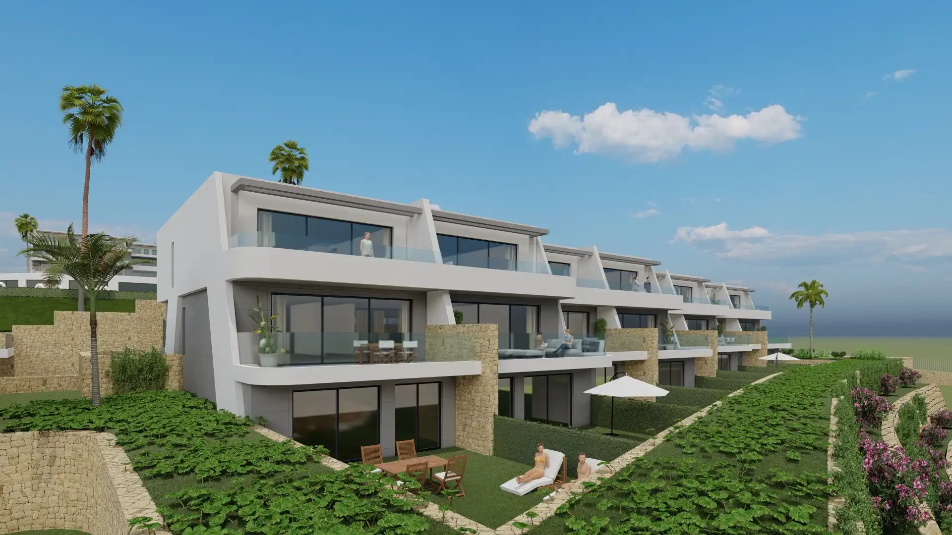 Duplex con piscina in vendita a Balcón de Finestrat - Terra Marina, imagen 4