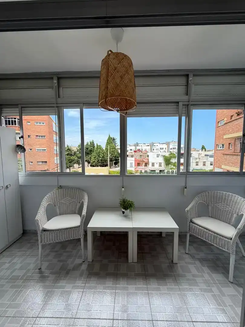Terrassa de Pis de lloguer en Torremolinos amb Jardí privat, Piscina i Moblat