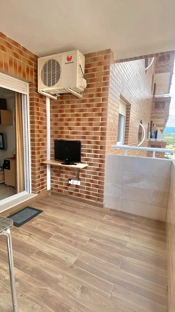 Balcony of Apartments for sale in Oropesa del Mar / Orpesa  with Air Conditioner, Terrace and Storage room