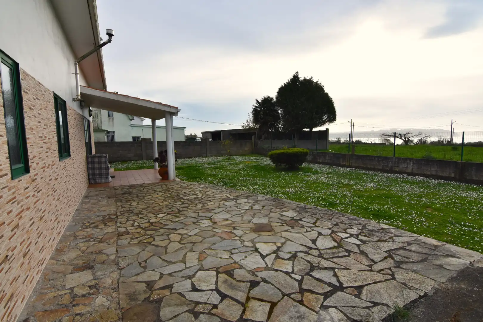 Jardín de Casa o chalet en venta en Pontedeume con Calefacción, Jardín privado y Parquet