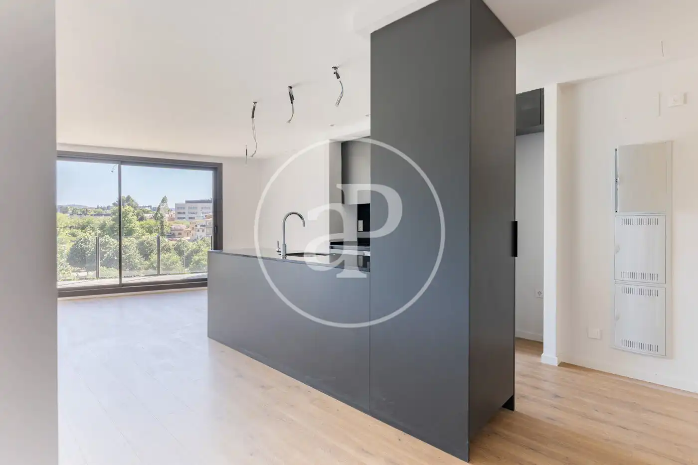 Kitchen of Flat for rent in Sant Cugat del Vallès  with Air Conditioner, Heating and Terrace