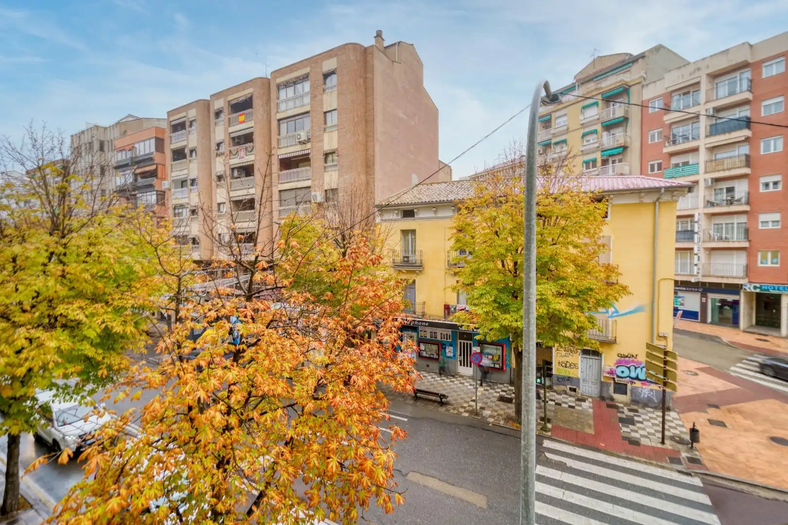 Außenansicht von Wohnung zum Verkauf in Cuenca mit Heizung und Terrasse