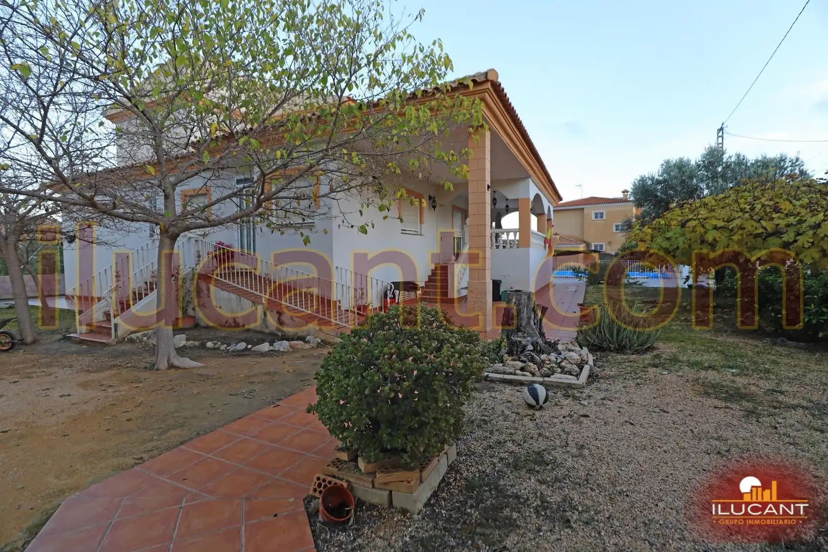 Jardín de Casa o chalet en venta en Mutxamel con Aire acondicionado, Jardín privado y Terraza