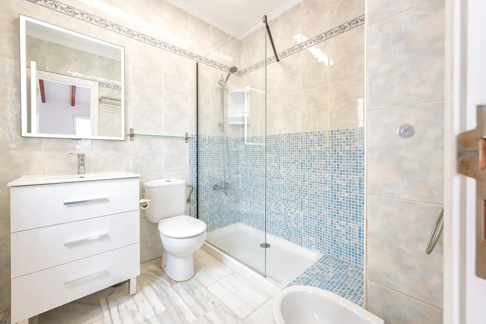 Baño de Casa adosada en venta en San Bartolomé de Tirajana con Aire acondicionado, Jardín privado y Terraza