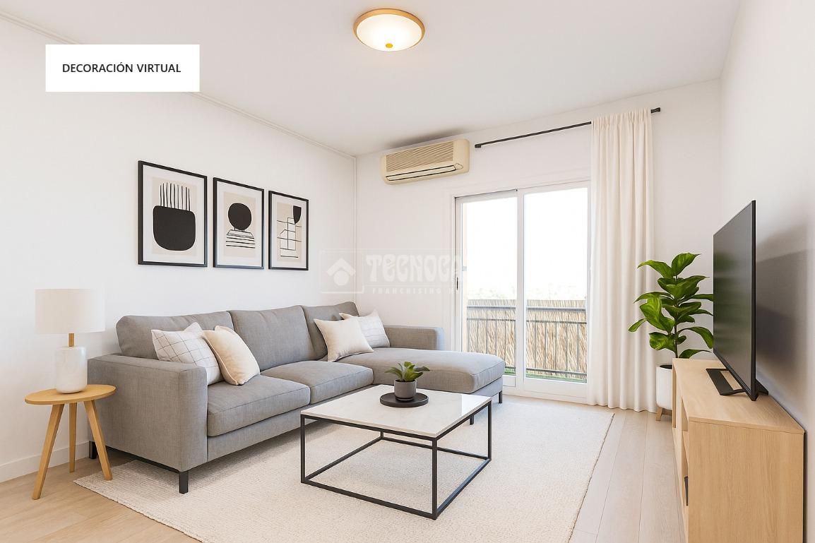 Sala de estar de Piso en venta en Sant Cugat del Vallès con Aire acondicionado, Terraza y Balcón