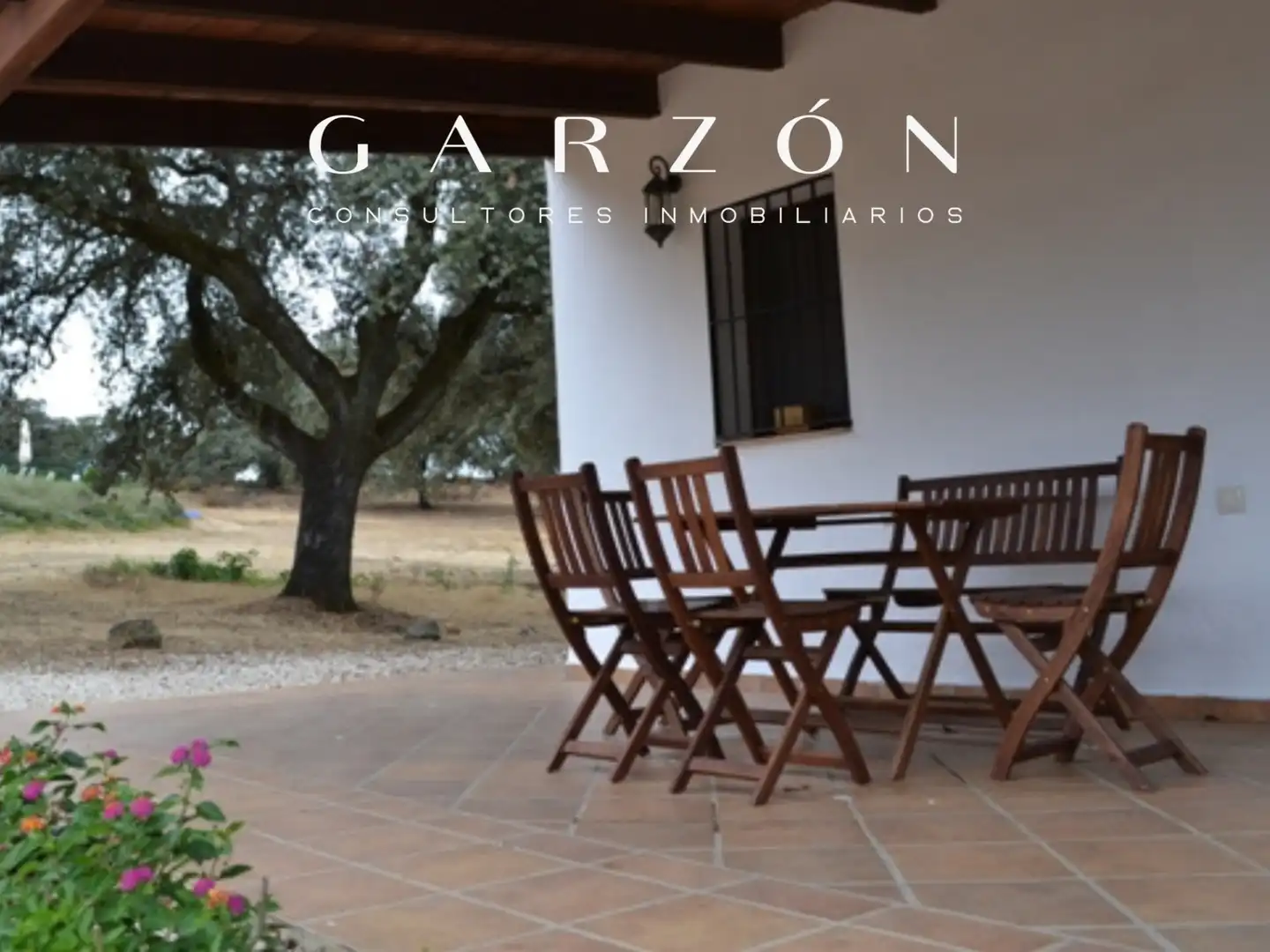 Jardín de Finca rústica en venta en El Castillo de las Guardas con Aire acondicionado, Calefacción y Jardín privado