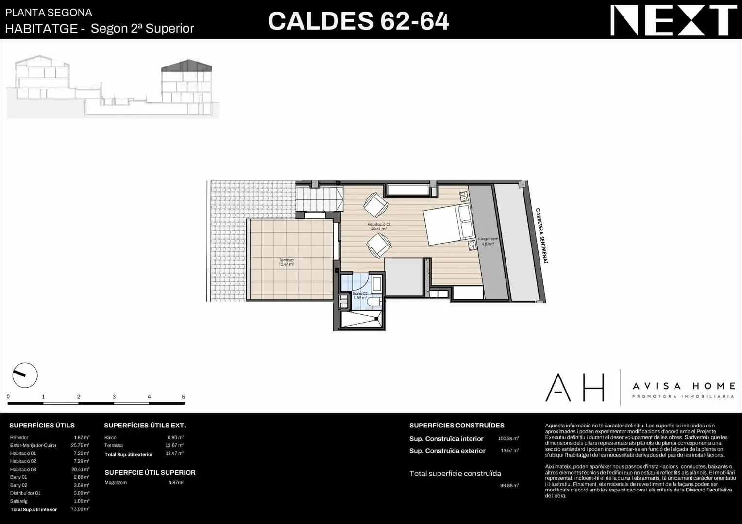 Dúplex en venta en Castellar del Vallès con Aire acondicionado, Calefacción y Parquet