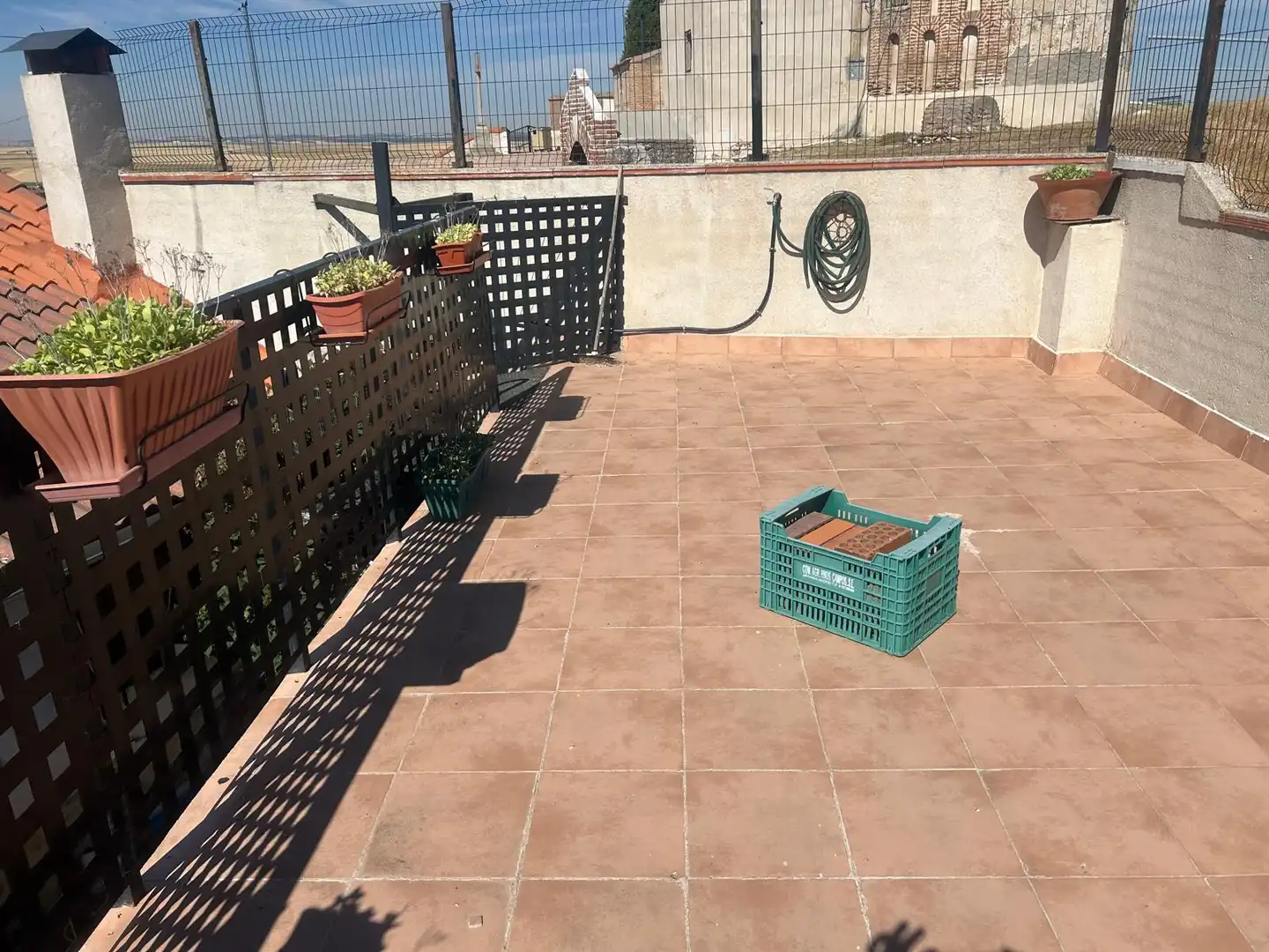 Terraza de Casa o chalet en venta en San Cristóbal de la Vega con Amueblado