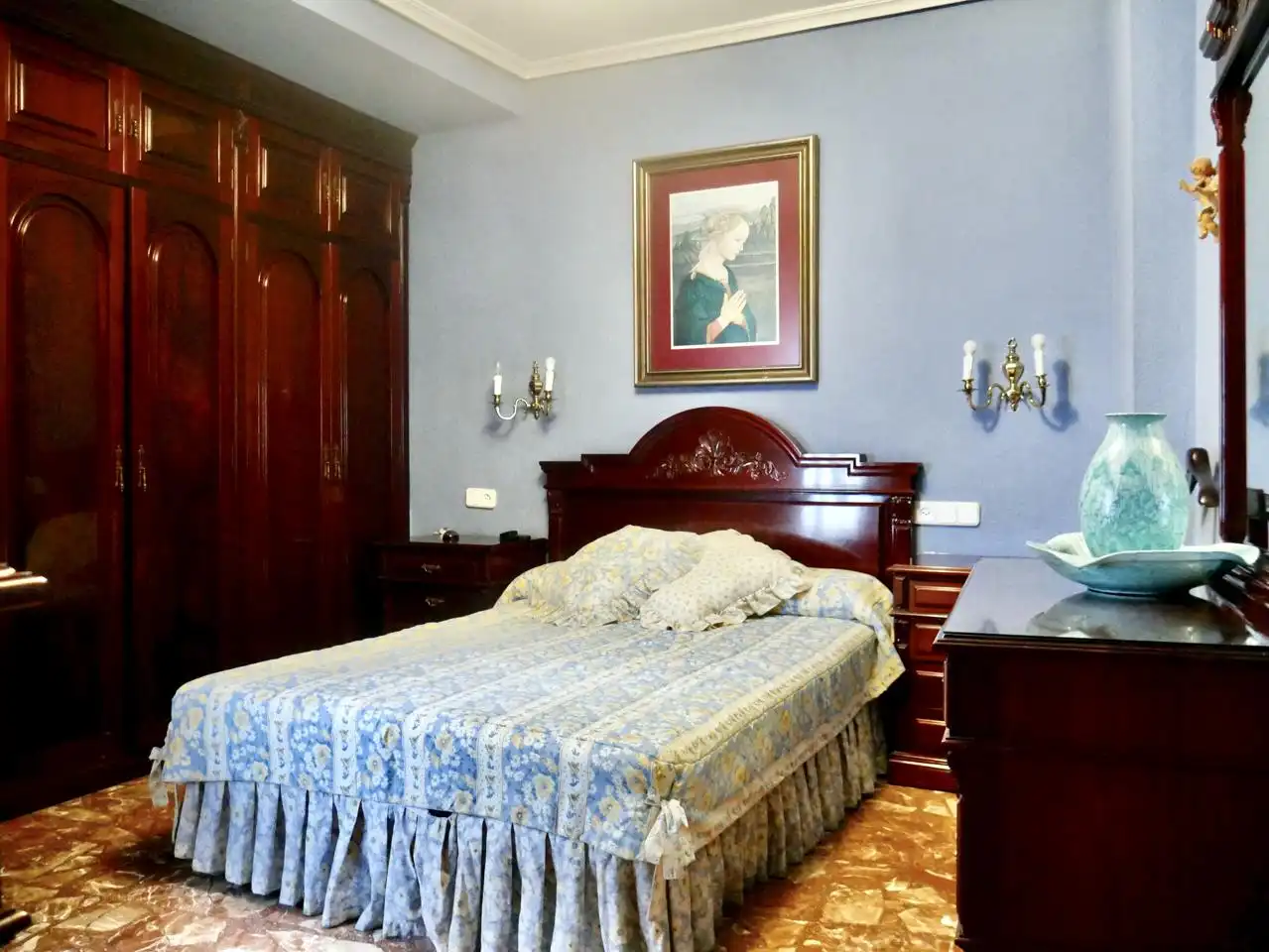 Bedroom of Flat for sale in Sevilla  with Air Conditioner, Terrace and Furnished