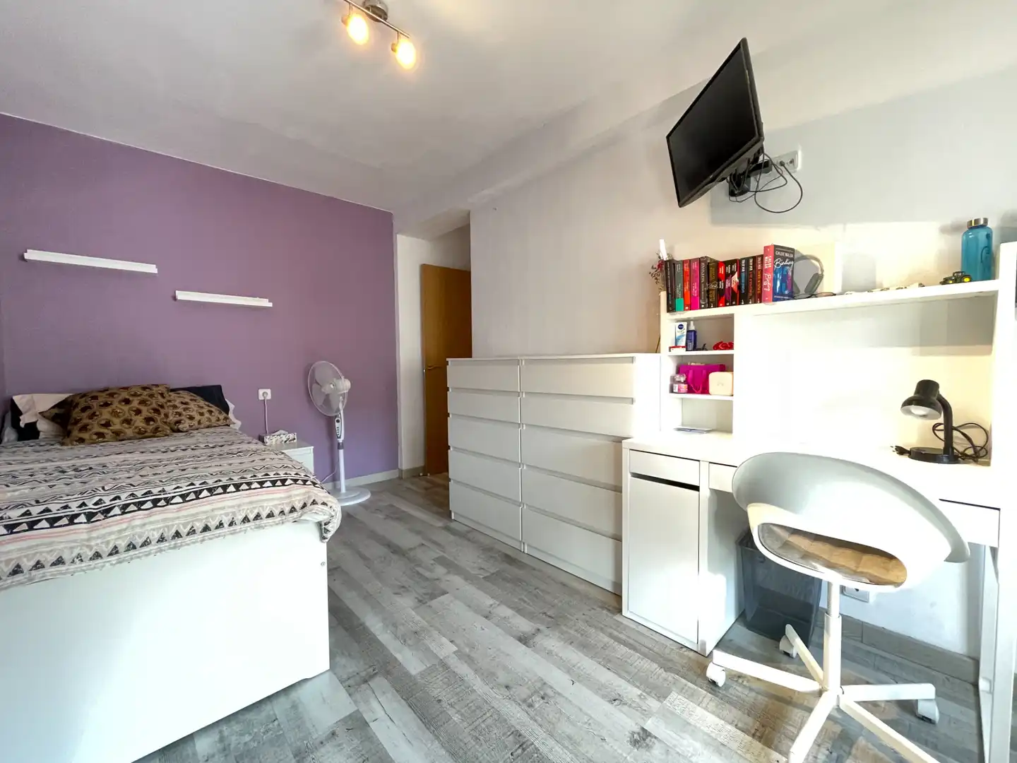 Schlafzimmer von Wohnung zum Verkauf in Ejea de los Caballeros mit Terrasse, Abstellraum und Möbliert