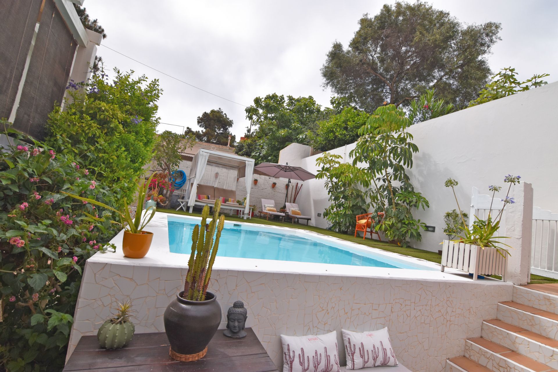 Jardí de Casa o xalet en venda en Santa Brígida amb Aire condicionat, Jardí privat i Terrassa