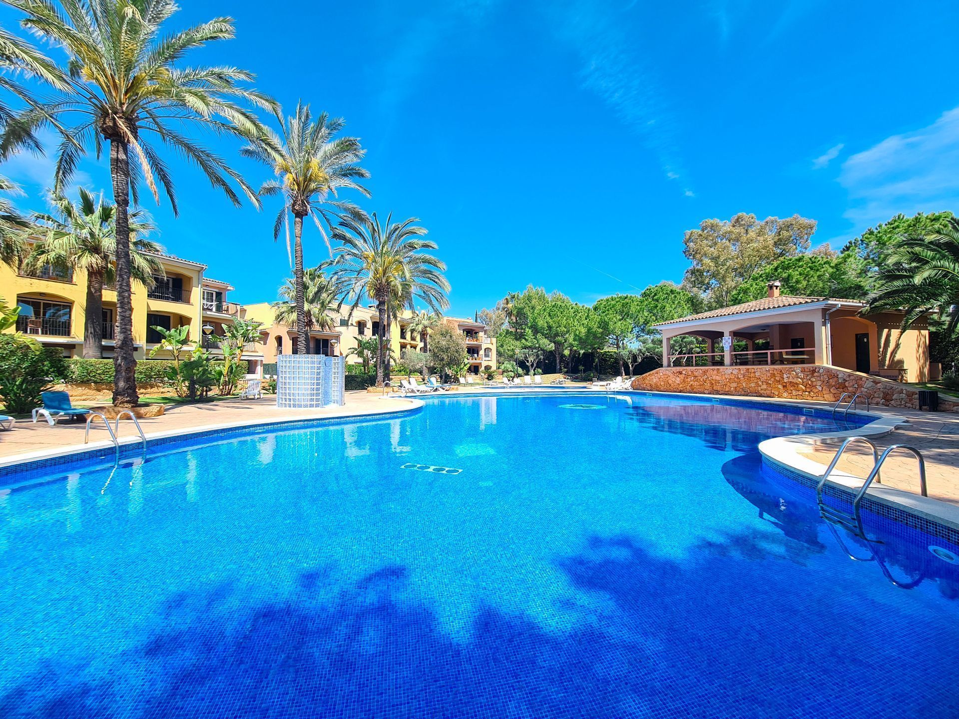 Piscina de Apartament en venda en Calvià amb Aire condicionat, Terrassa i Piscina comunitària