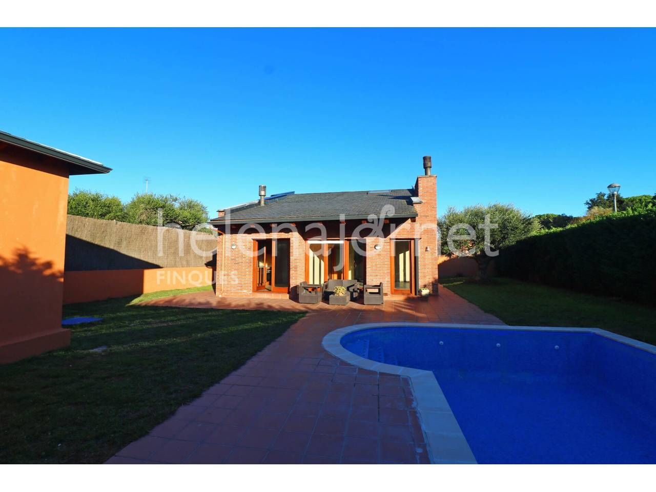 Vista exterior de Casa o chalet en venta en Vidreres con Aire acondicionado, Calefacción y Jardín privado