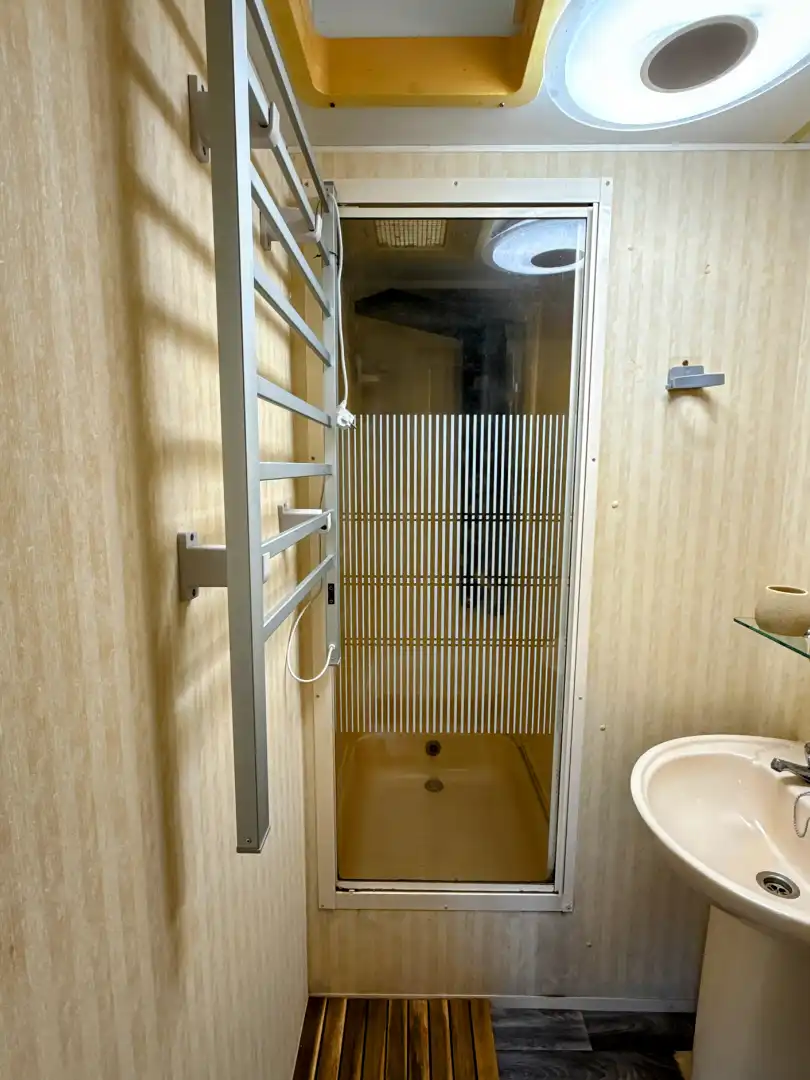 Baño de Finca rústica en venta en Ponteceso con Calefacción y Amueblado