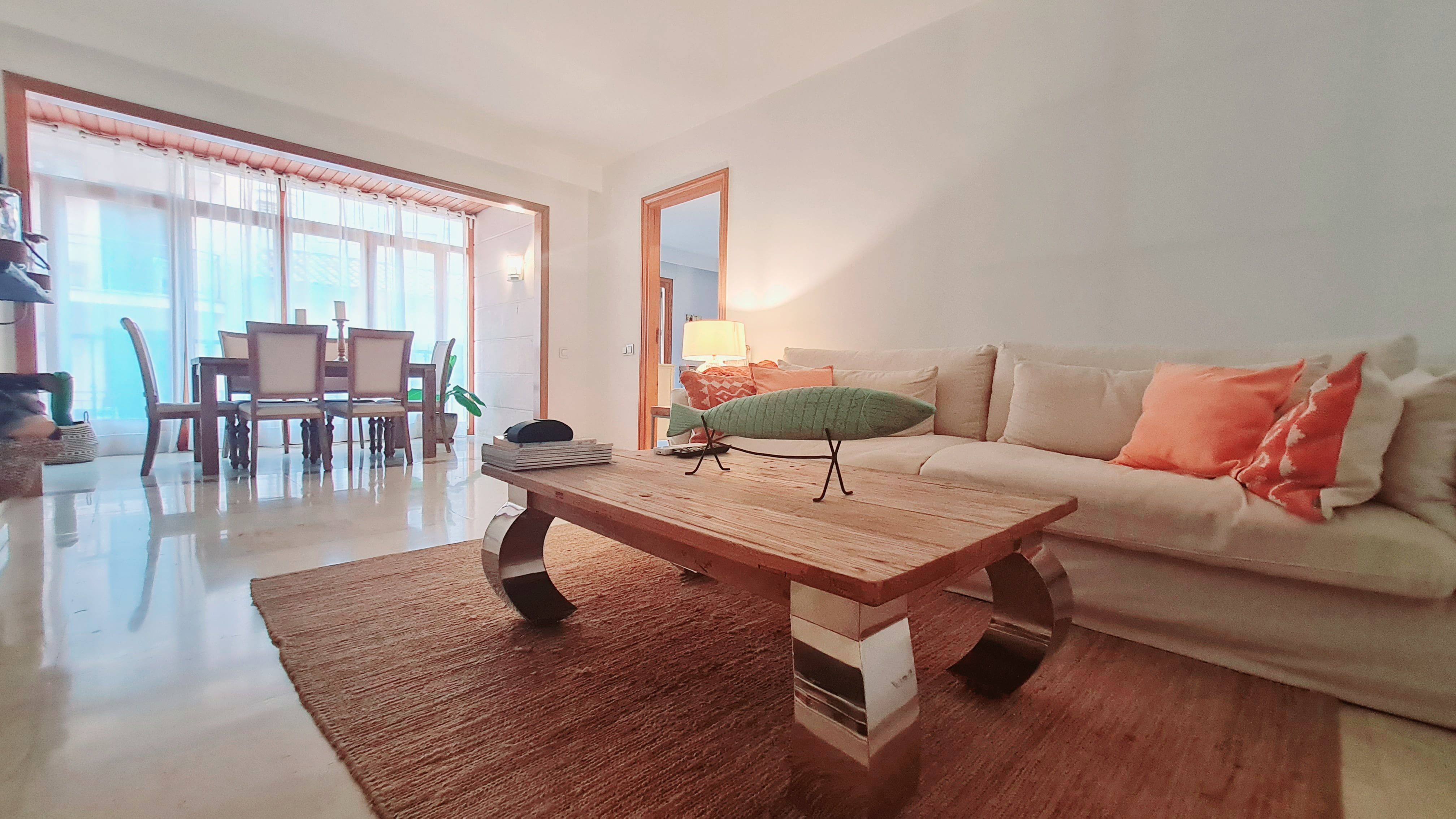 Living room of Apartment to rent in  Palma de Mallorca  with Air Conditioner and Furnished
