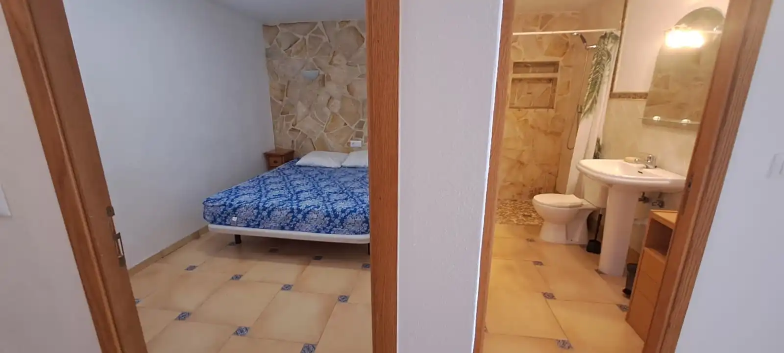 Habitación de Casa adosada de alquiler en Benissa con Amueblado y Piscina comunitaria