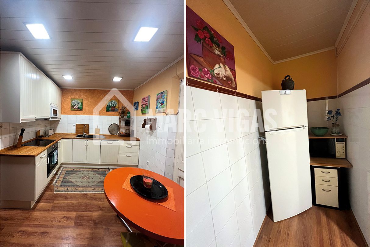 Cuina de Casa adosada en venda en Viladrau