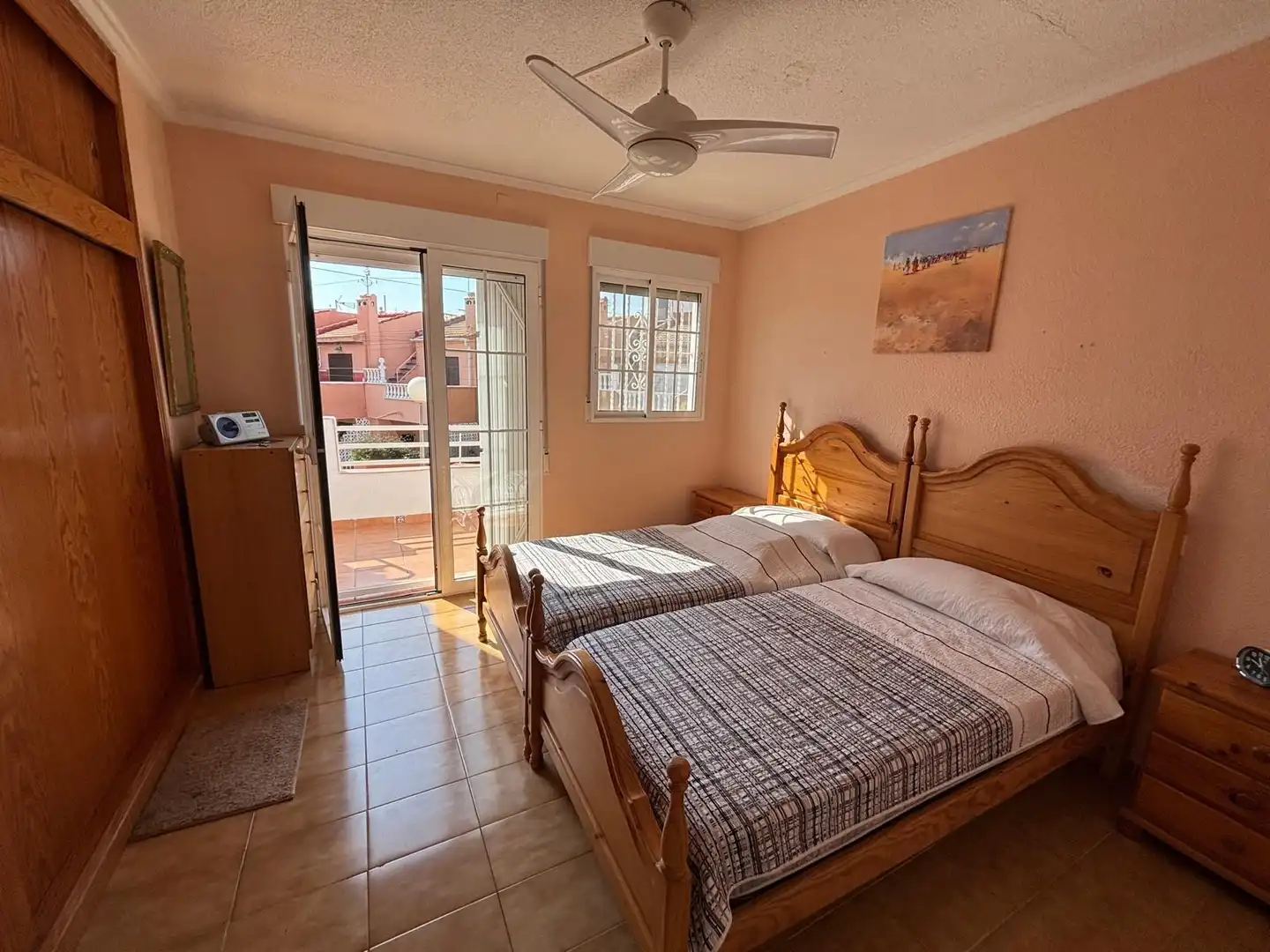 Schlafzimmer von Maisonette zum Verkauf in Torrevieja mit Klimaanlage und Terrasse