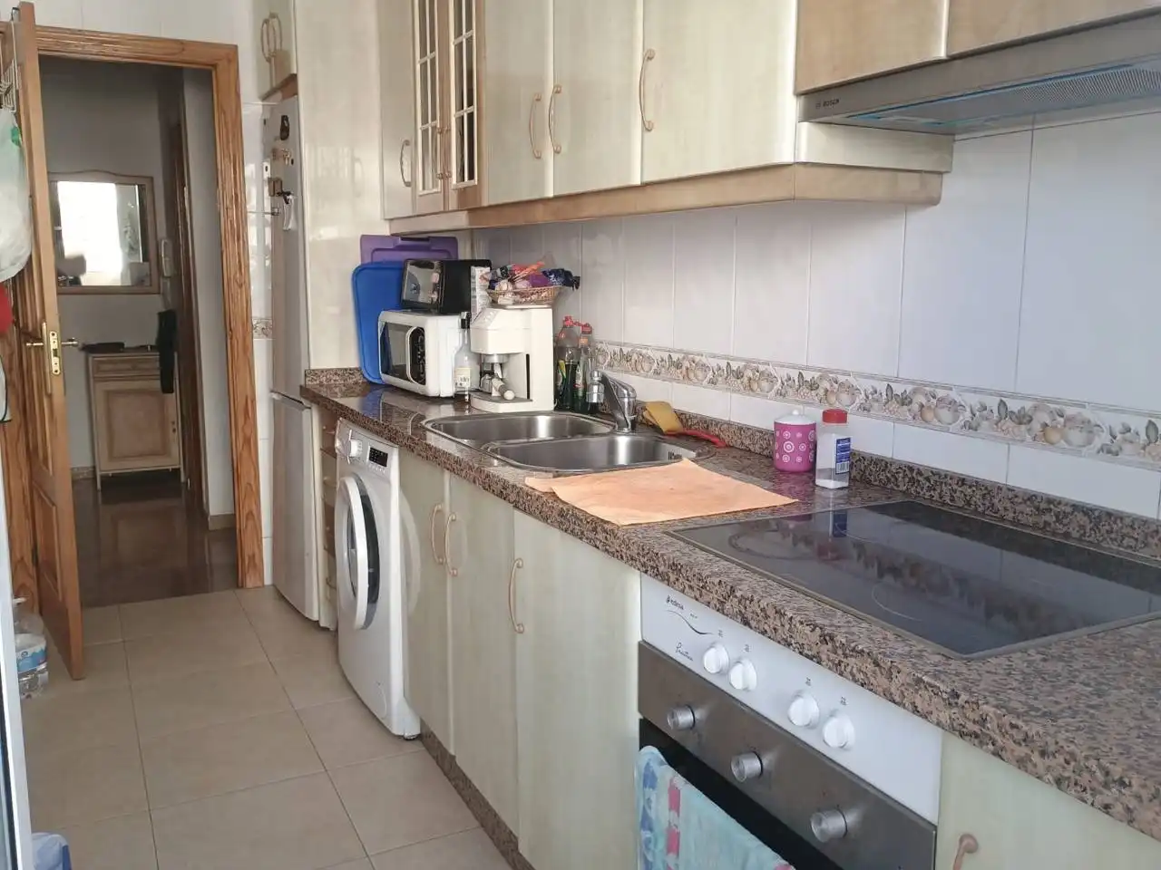 Cuina de Apartament en venda en Benalmádena amb Terrassa, Moblat i Balcó