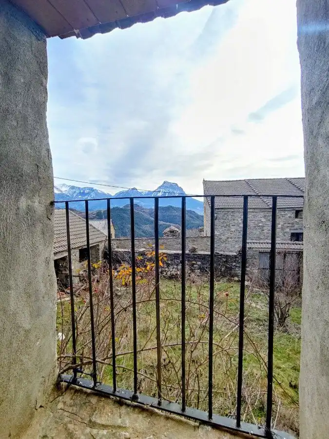Exterior view of Houses for sale in Puértolas  with Private garden and Terrace