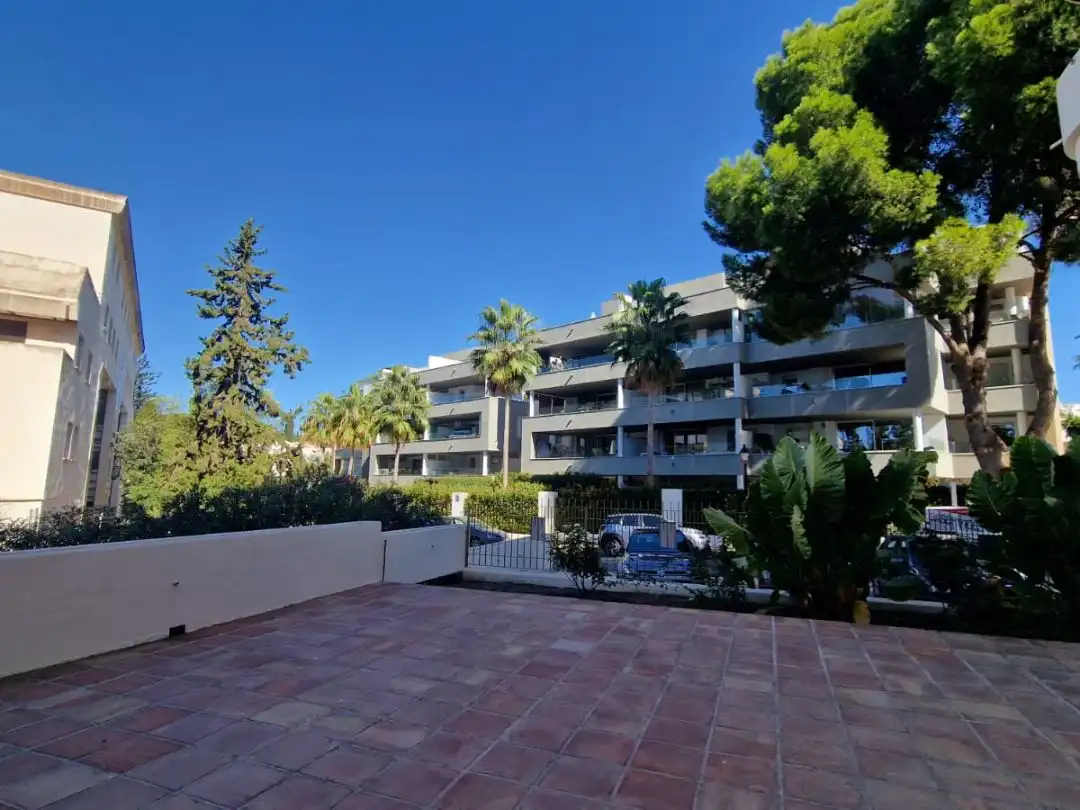Vista exterior de Oficina de lloguer en Marbella amb Terrassa i Alarma