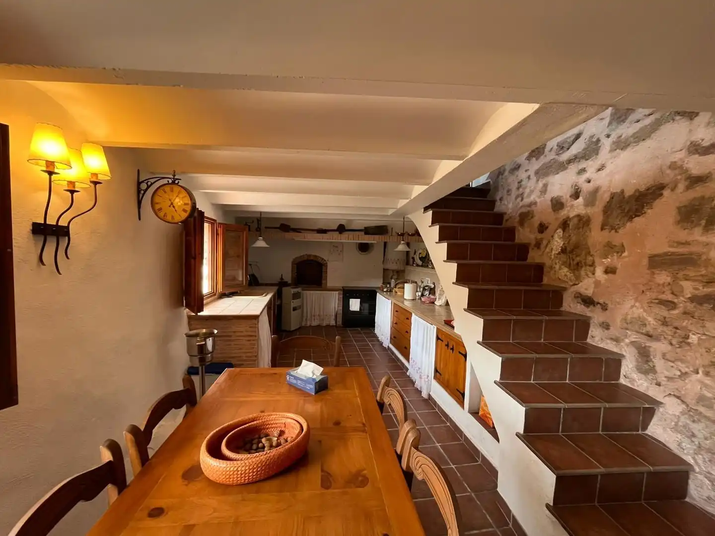 Cocina de Finca rústica en venta en Bejís con Terraza y Amueblado