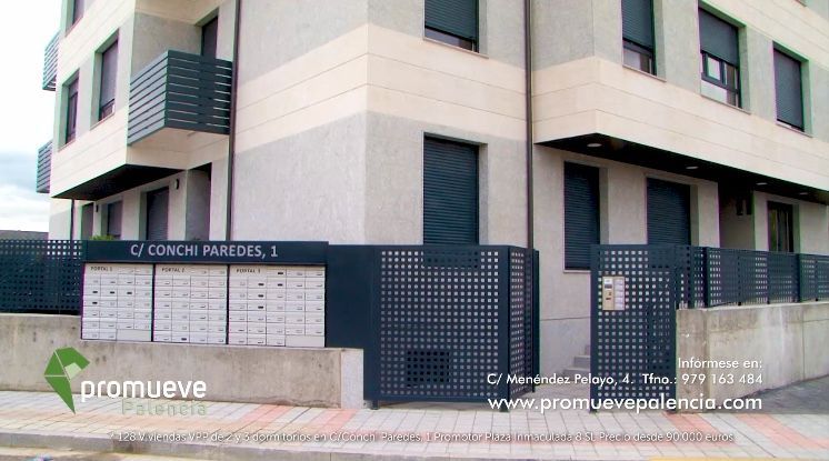 Vista exterior de Piso en venta en Palencia Capital con Trastero y Piscina comunitaria