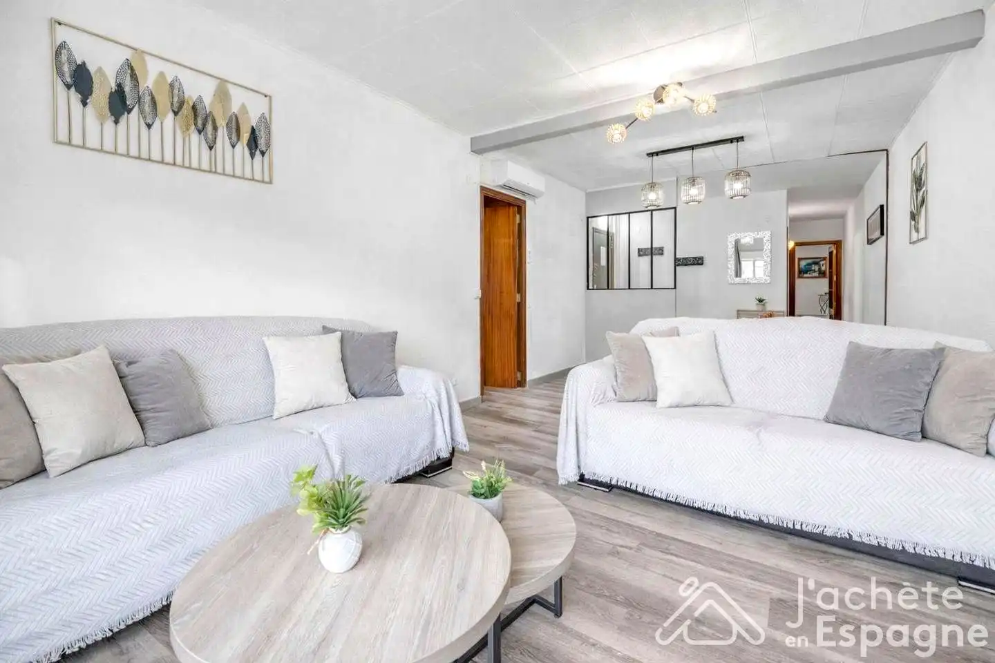Living room of Apartments for sale in La Ràpita  with Air Conditioner, Terrace and Furnished