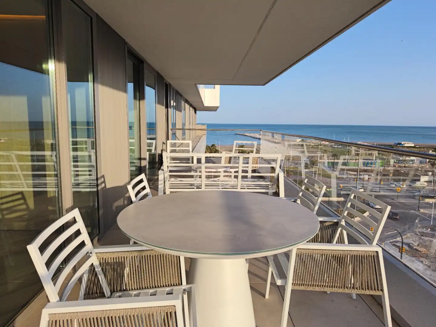 Terraza de Piso de alquiler en Málaga con Aire acondicionado, Calefacción y Terraza