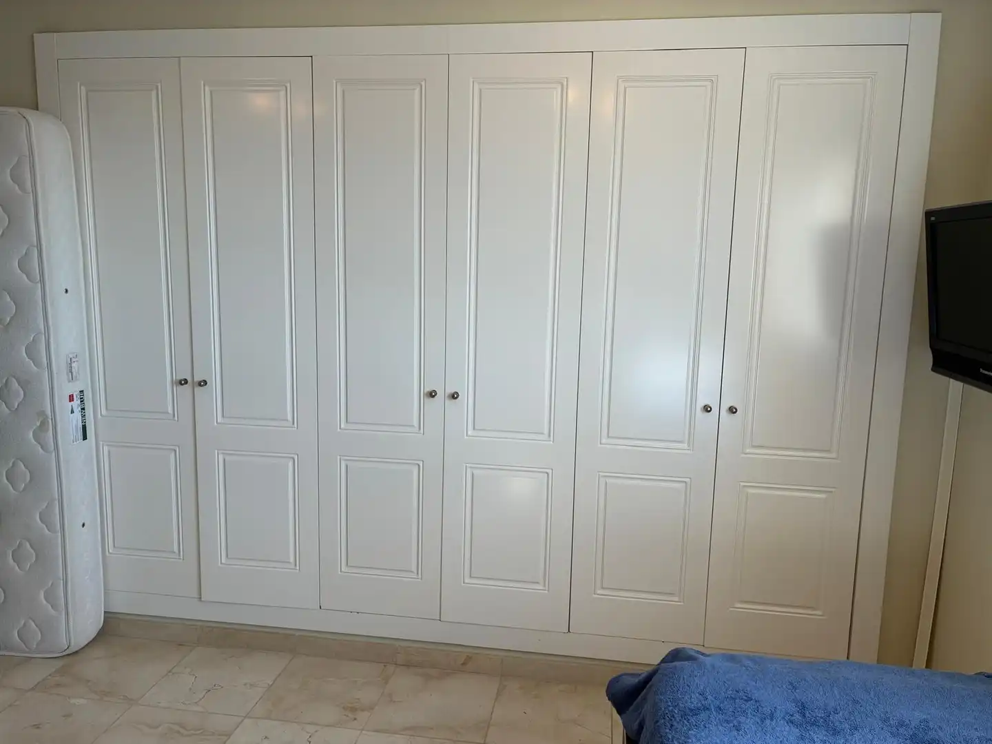 Schlafzimmer von Dachboden zum Verkauf in Altea mit Klimaanlage, Heizung und Möbliert