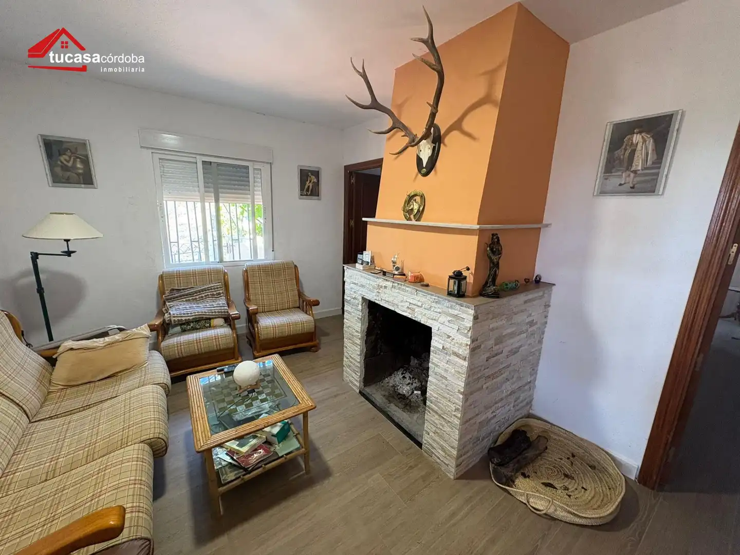 Living room of Country homes for sale in Córdoba  with Air Conditioner, Terrace and Storage room