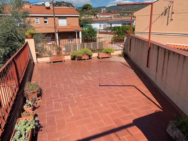 Terrassa de Casa o xalet de lloguer en Badalona amb Aire condicionat, Calefacció i Jardí privat