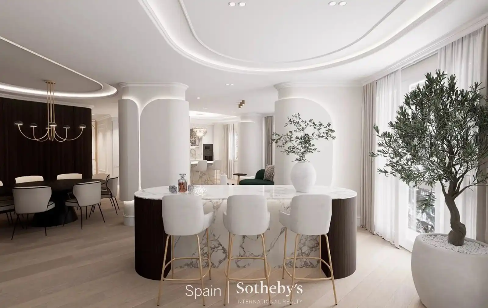 Dining room of Apartments for sale in Madrid  with Air Conditioner, Heating and Terrace