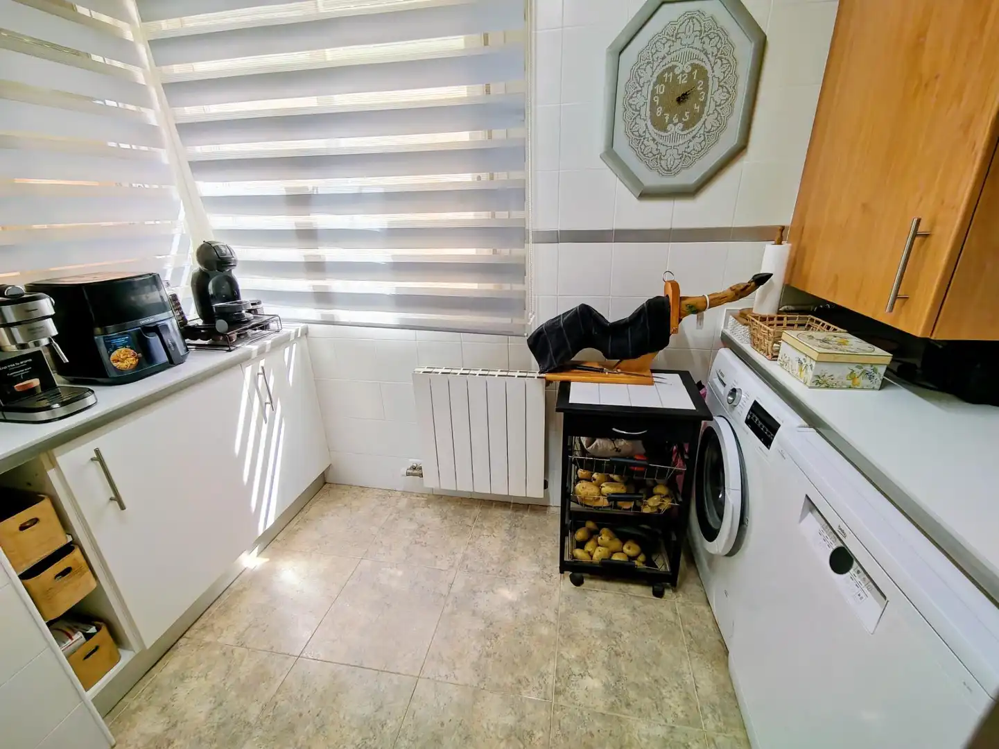 Cocina de Casa adosada en venta en Tarragona con Aire acondicionado, Calefacción y Jardín privado