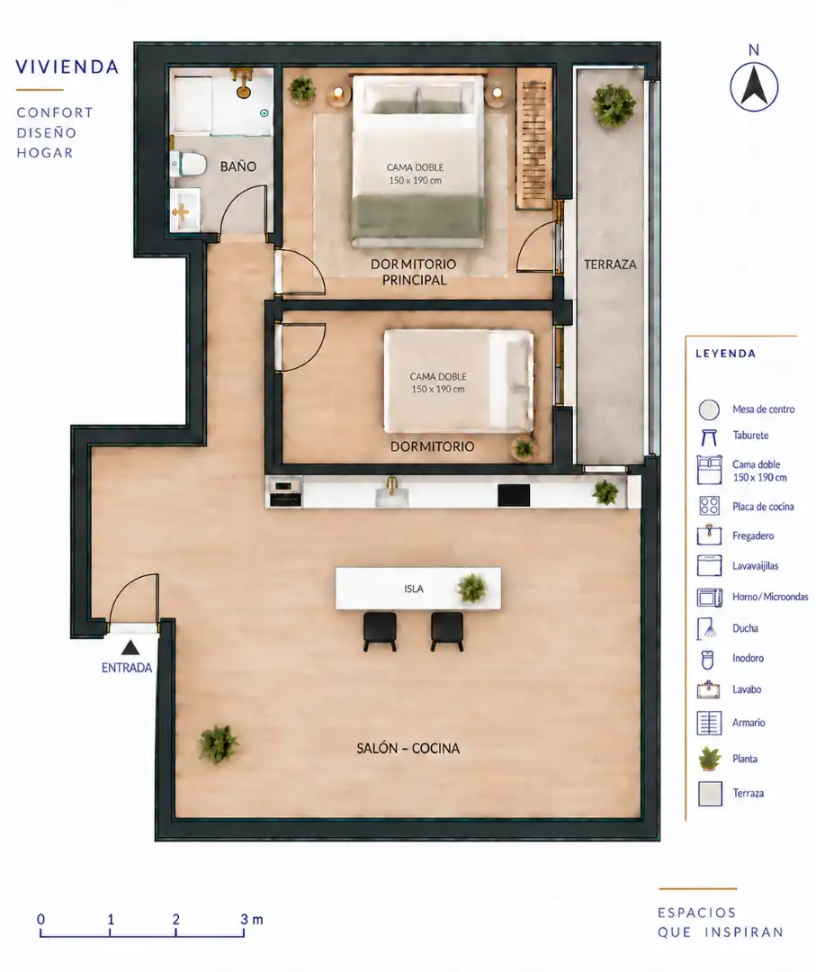 Wohnung mit Terrasse zum Verkauf in Carrer del Penedès 9, imagen 38