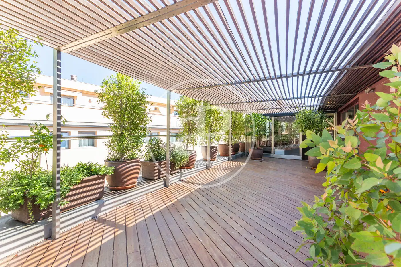 Terrace of Flat for rent in Barcelona  with Air Conditioner, Heating and Terrace