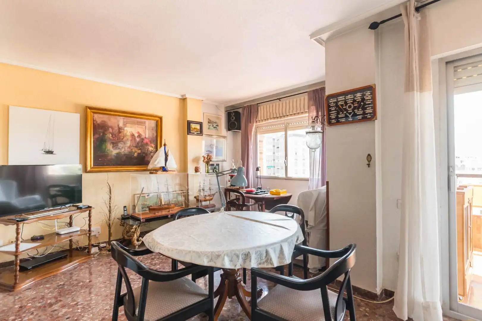 Dining room of Flat for sale in Murcia  with Air Conditioner, Terrace and Storage room