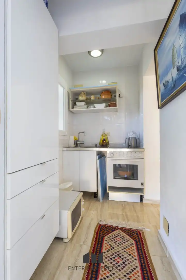 Kitchen of Flat for rent in Calpe / Calp  with Air Conditioner, Heating and Terrace