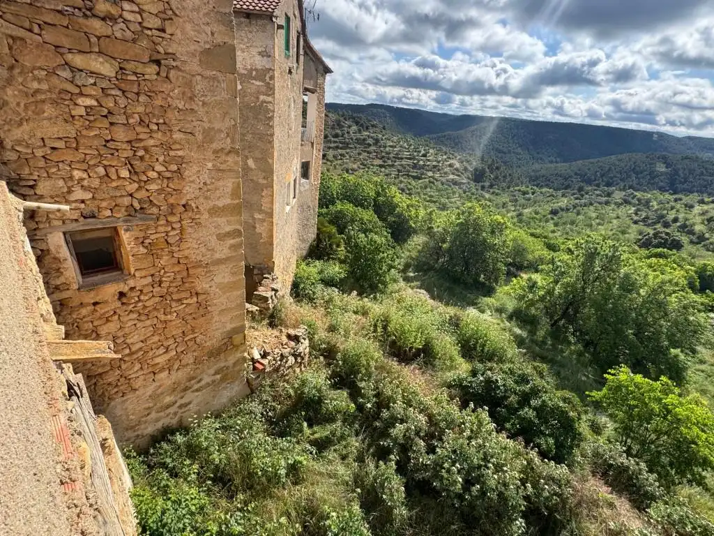Vista exterior de Casa o chalet en venta en Fórnoles con Jardín privado y Terraza