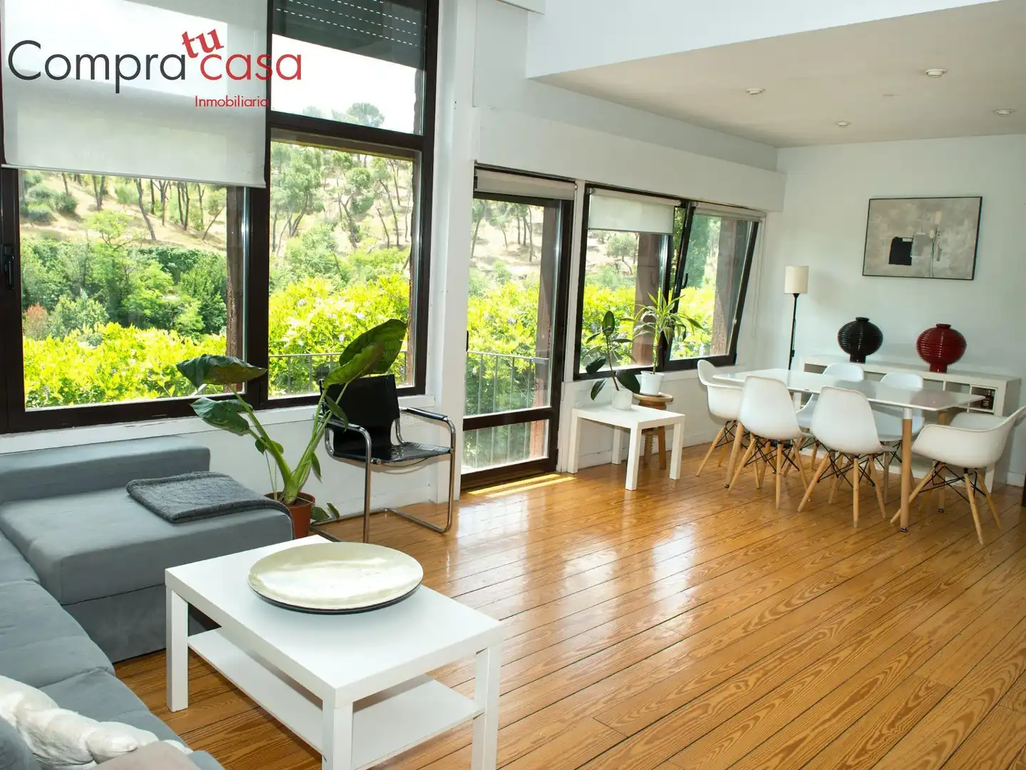 Living room of Houses for rent in Segovia  with Heating, Private garden and Storage room