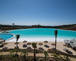 Swimming pool of Flat for sale in Casares  with Air Conditioner, Heating and Private garden