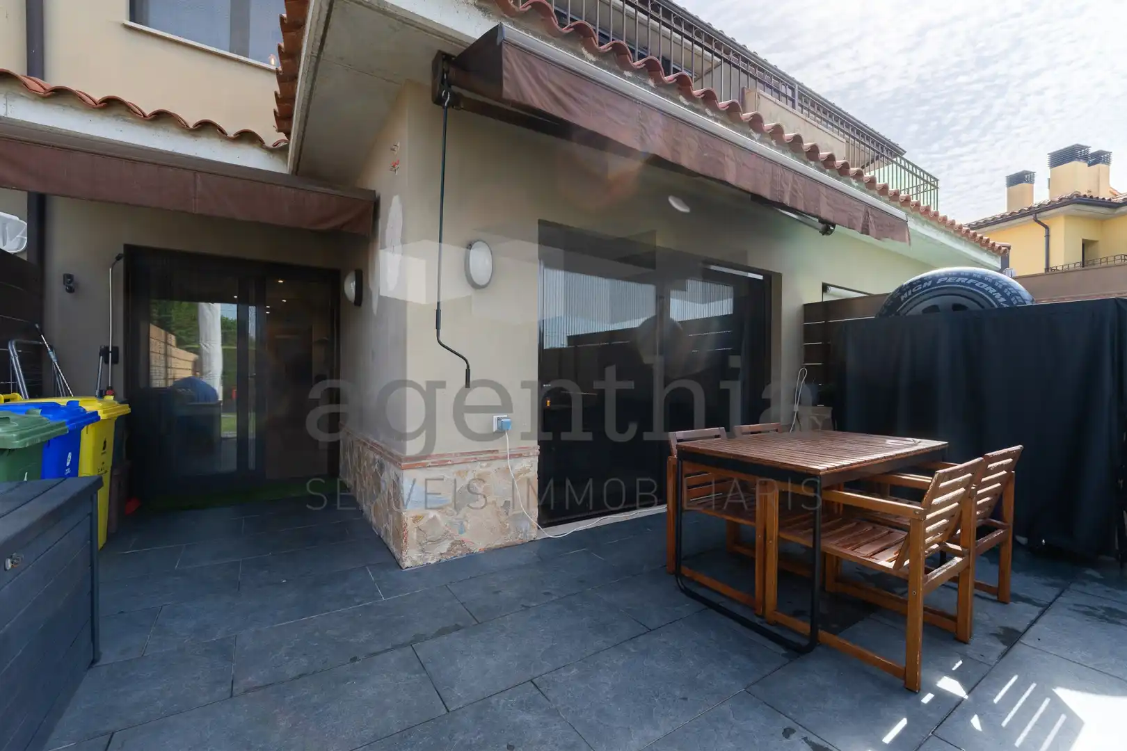 Terraza de Casa adosada en venta en Aiguaviva con Aire acondicionado, Calefacción y Terraza