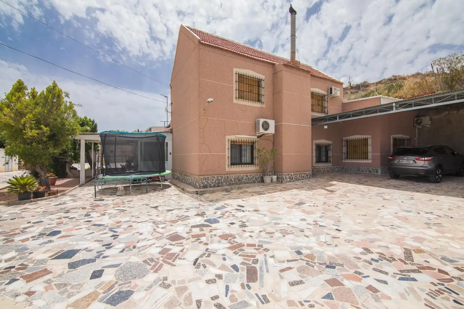 Außenansicht von Haus oder Chalet zum Verkauf in Elche / Elx mit Klimaanlage, Privatgarten und Terrasse