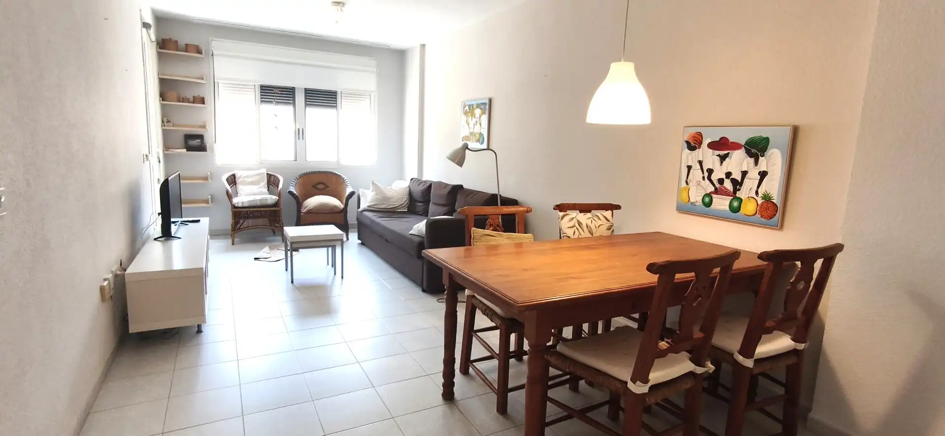 Wohnzimmer von Wohnungen zur Miete in Punta del Hidalgo