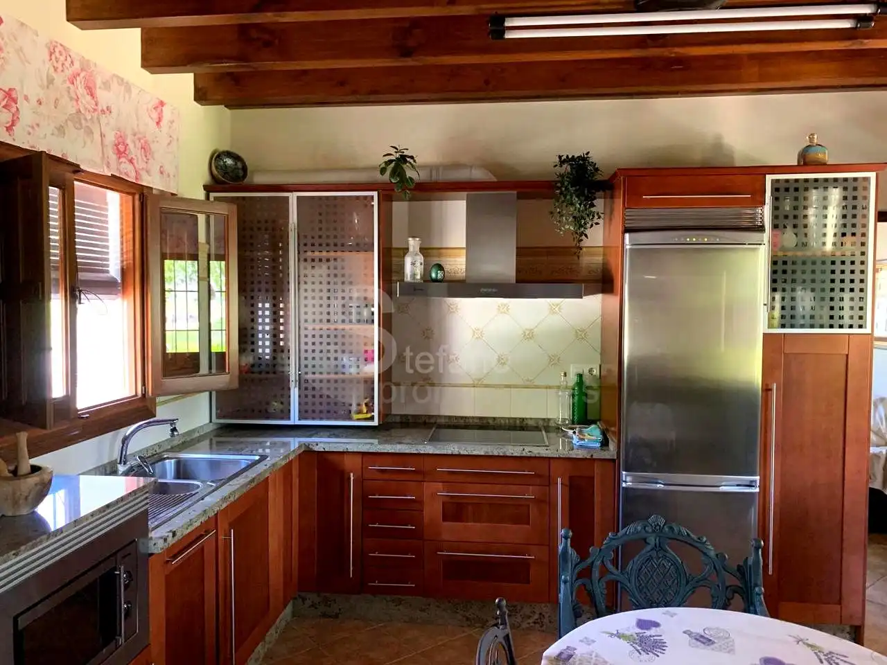 Cuina de Casa o xalet en venda en Álora amb Aire condicionat, Jardí privat i Terrassa